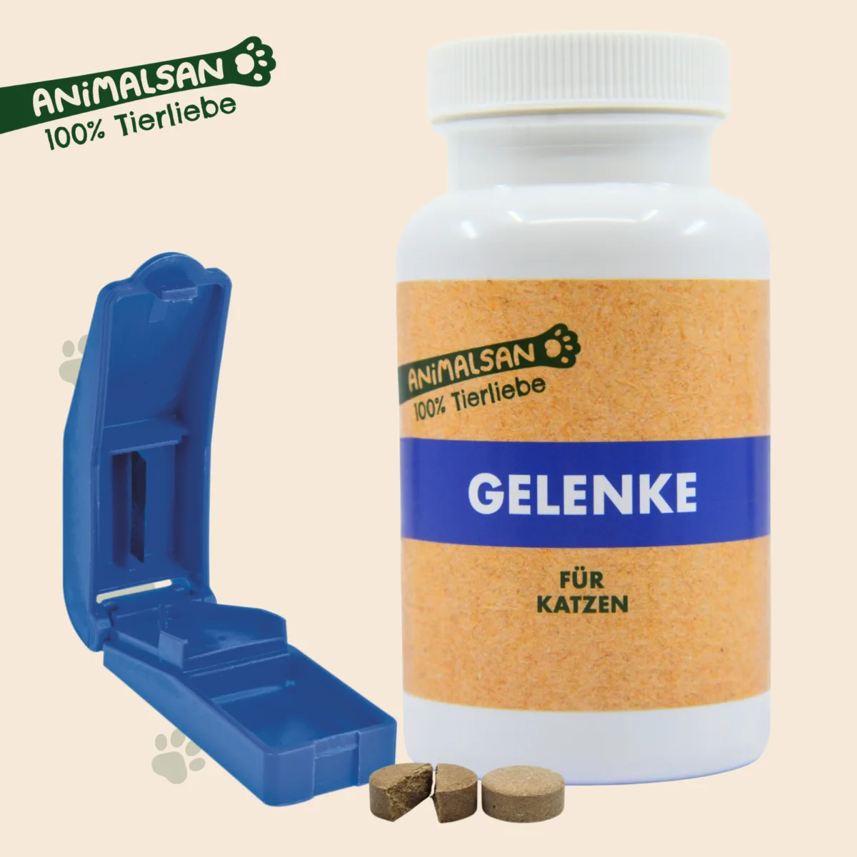 Animalsan Gelenke Katzen +Gratis Tablettenteiler