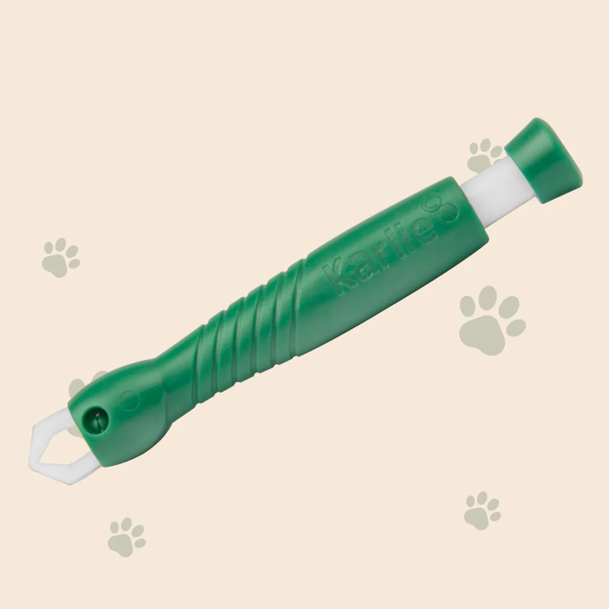 Zeckenzange aus Kunststoff zur Entfernung