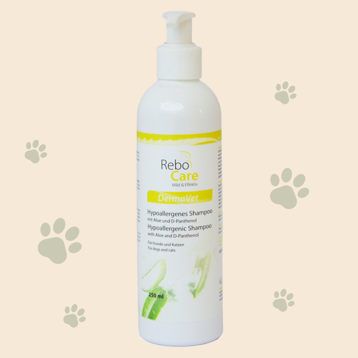 DermaVet Hypoallergenes Shampoo 250 ml