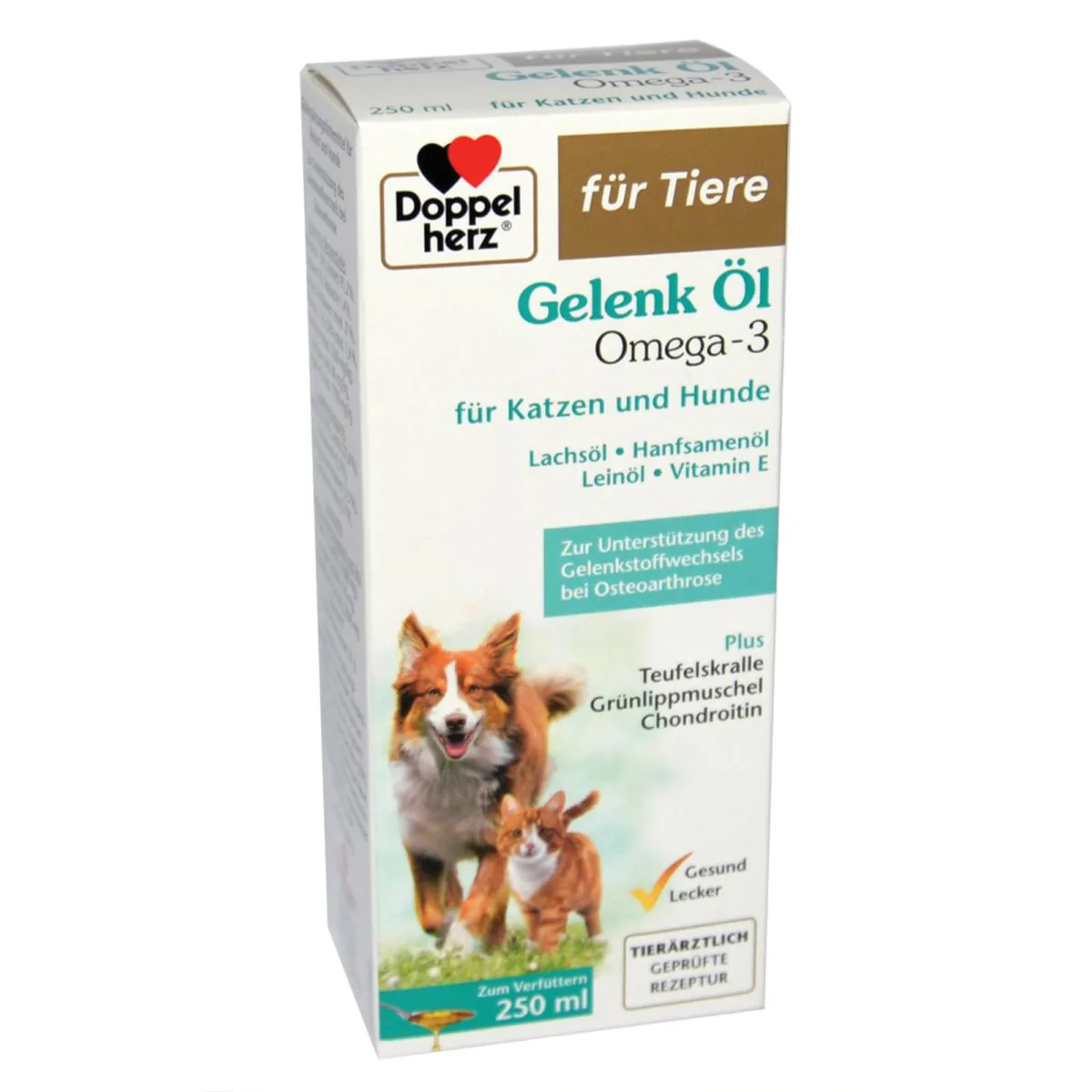 Doppelherz Gelenk-Öl Hunde & Katzen – 250 ml